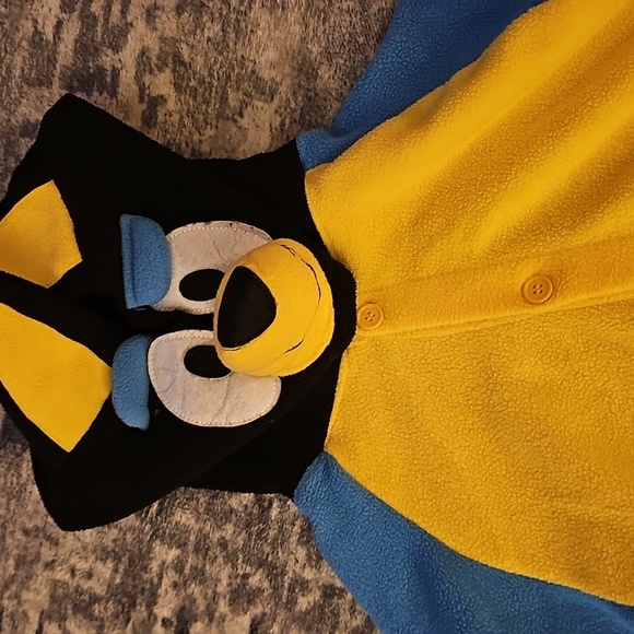 Bluey Fleece Costume/Pajama Button Up One Piece - Picture 1 of 7